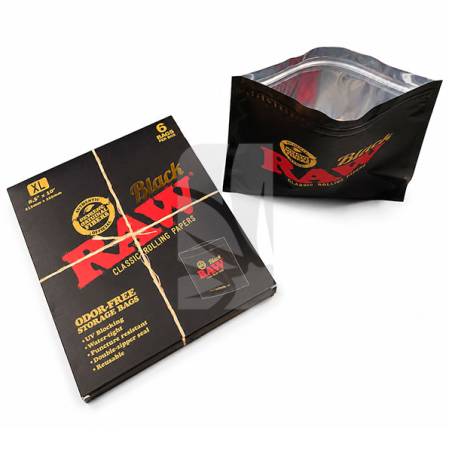 Bolsa Anti Olor RAW Black XL 6 unidades