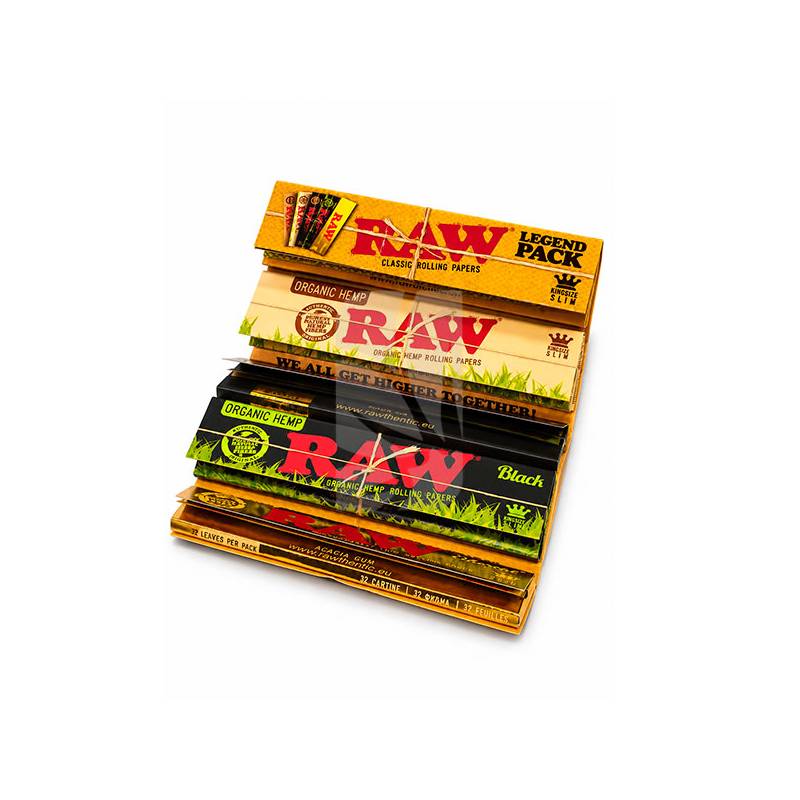 RAW Legend 5 Pack Slim Box 10 RAW Legend 5 Pack Slim Box 10