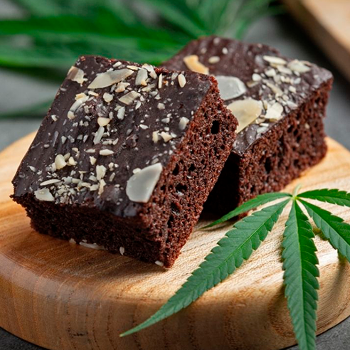 Receta de brownies de cannabis